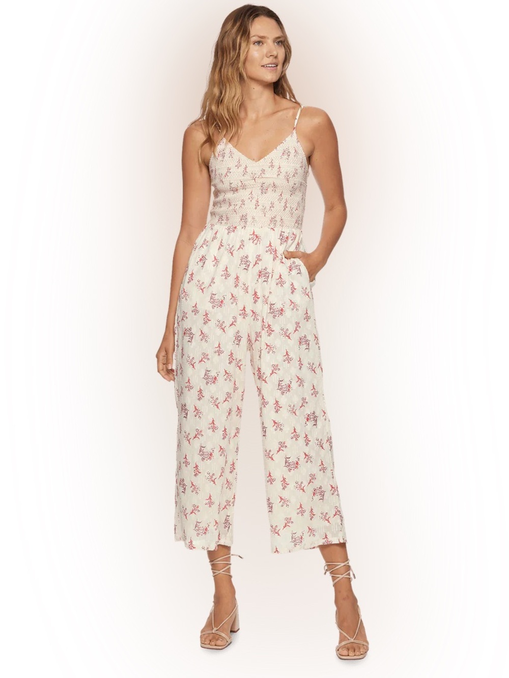 The‎ Kittenish x F&A Jenny Jacquard Jumpsuit size small